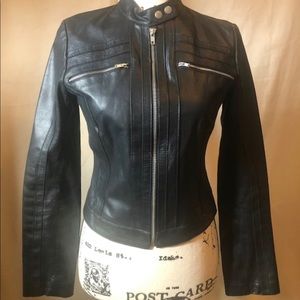 Vintage Vegan Leather Jacket